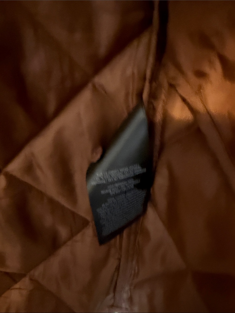 Vero Moda Quilted Brown Puffer Coat with Cream Sherpa Collar - Picture 5 of 8